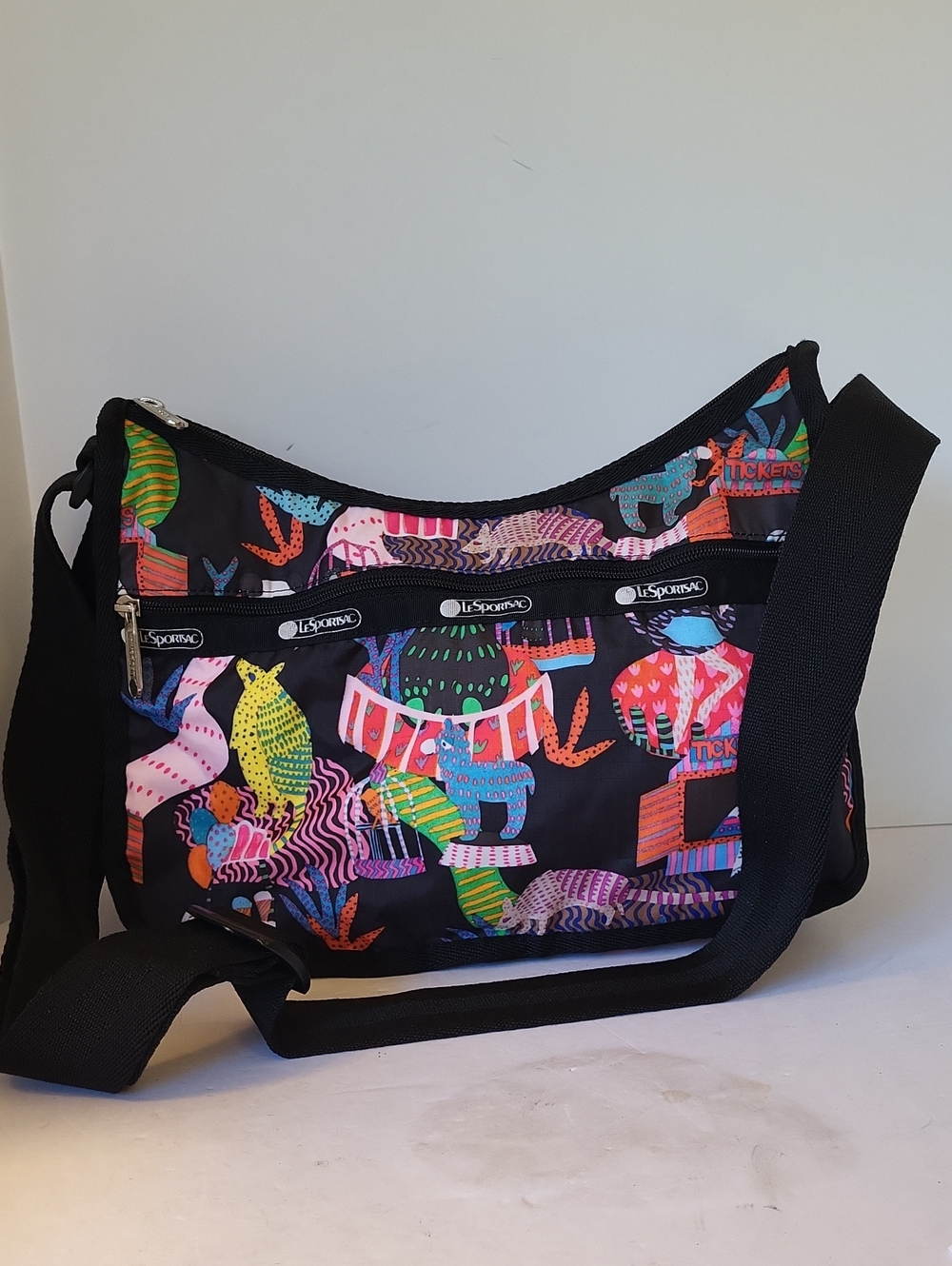 Lesportsac Classic Hobo "MIDNIGHT MENAGERIE"  Bag F567